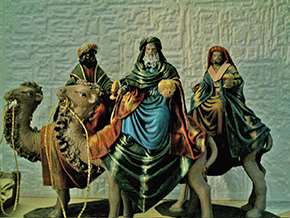 Mis tres reyes magos a camello