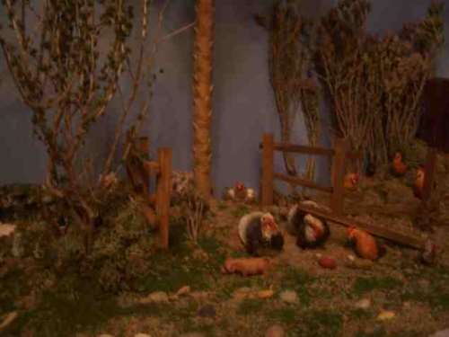 una granja llena de vida