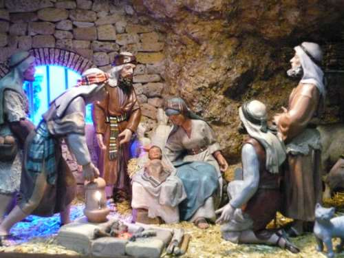 05)Otro detalle del diorama de la Natividad.
