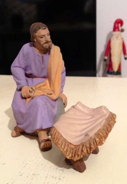 San Jose se ha quedado sin Virgen y sin niño... pobrete...